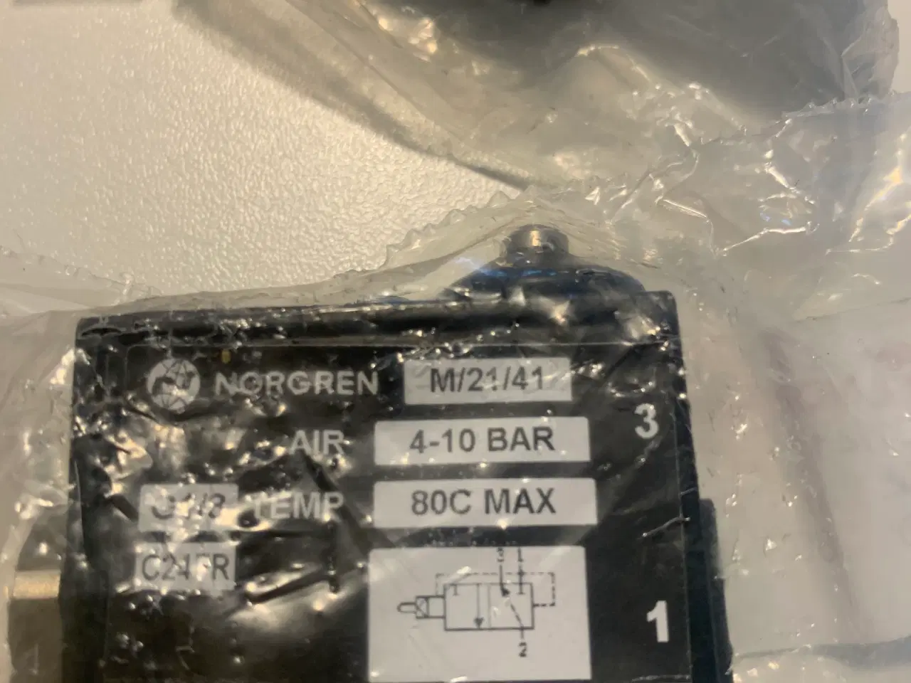 Billede 1 - NORGREN M/21/41. G1/8. C24FR. 4-10 BAR. 80C MAX