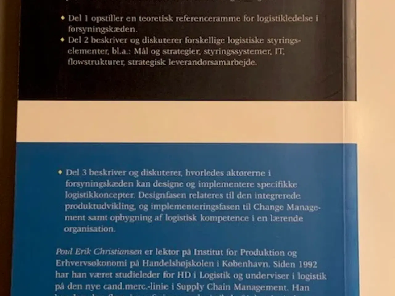 Billede 2 - Logistikledelse i forsyningskæder - BYD
