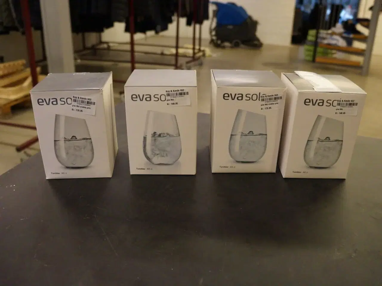 Billede 1 - 4 stk. Glas EVASOLO