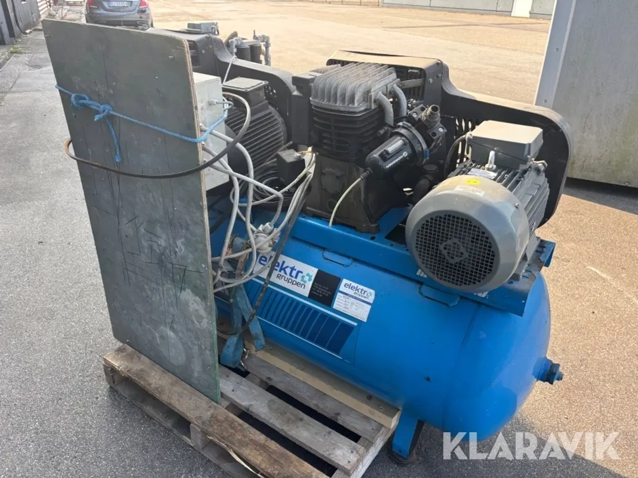 Billede 5 - Kompressor Abac LT 500 HP 7.5+7.5