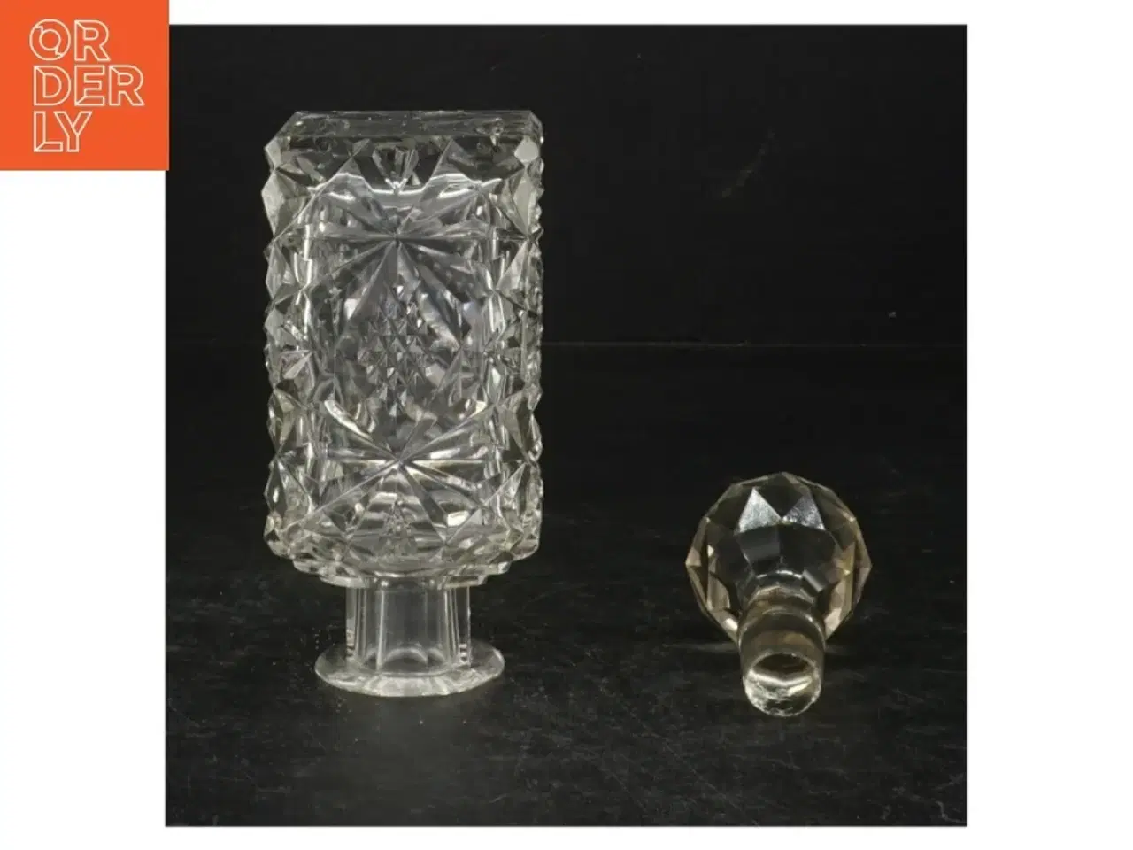 Billede 2 - Krystal karaffel (str. 18 cm)