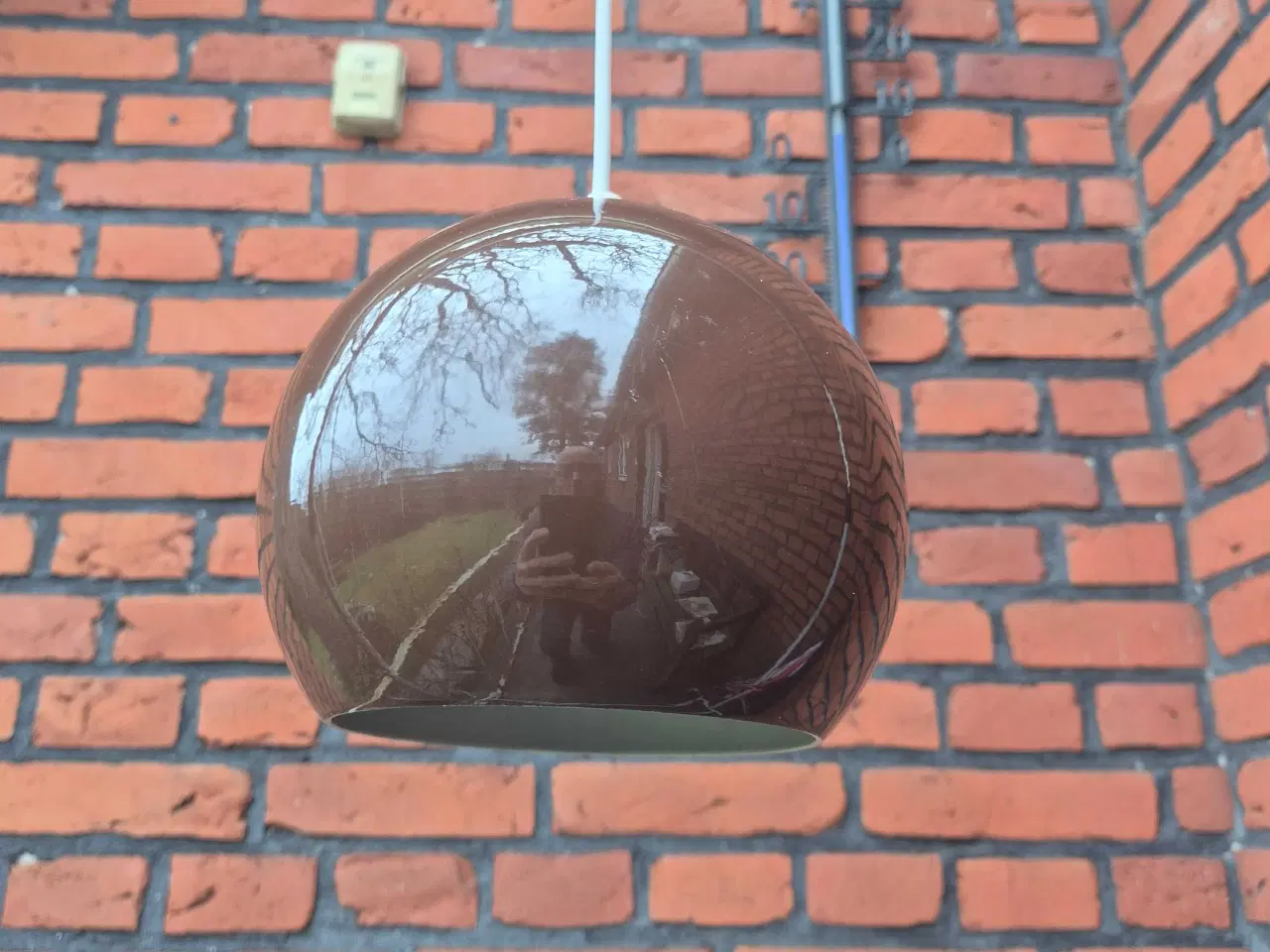 Billede 3 - Klassisk brun kuglependel 