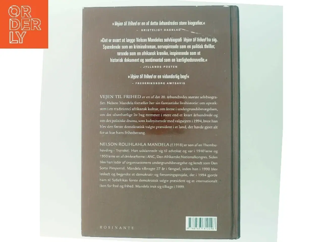 Billede 3 - Vejen til frihed : en selvbiografi af Nelson Mandela (Bog)
