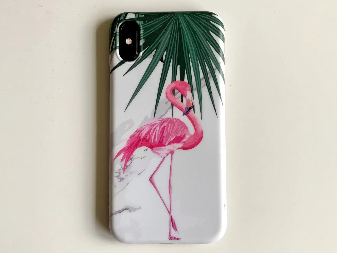 Billede 2 - Silikone cover med flamingo til iPhone 10 X el XS 