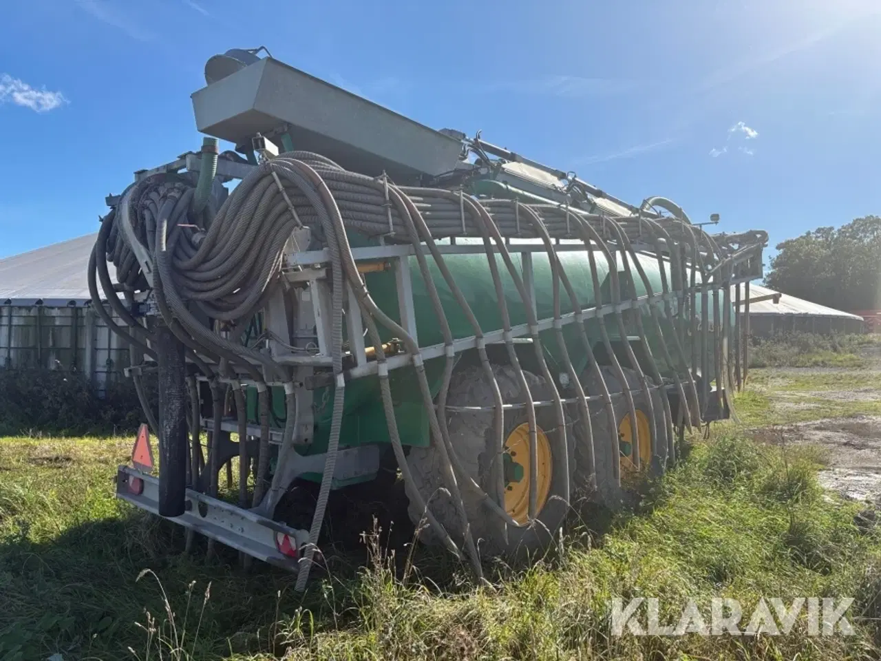 Billede 5 - Gyllevogn Samson PG20 med 20 meter slangebom