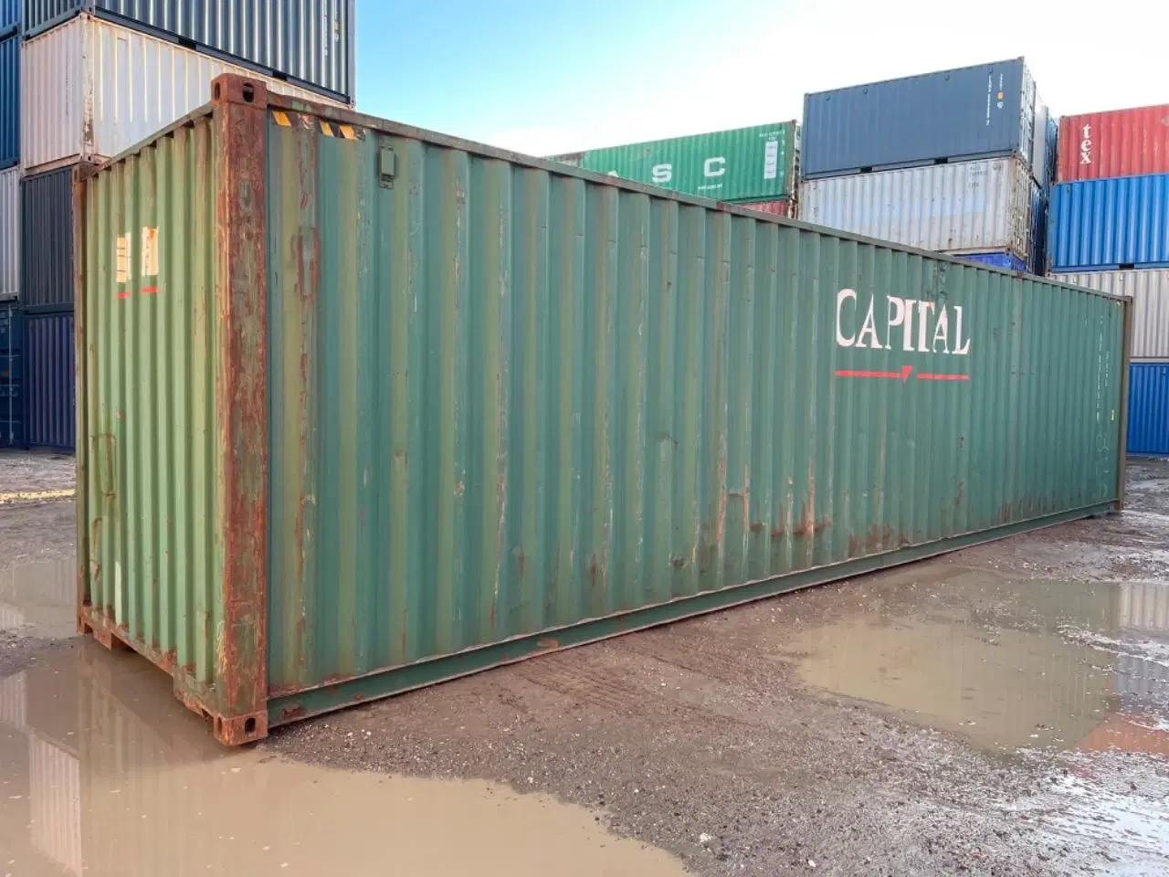 Billede 3 - 40 fods HC Container Står i Hvidovre 