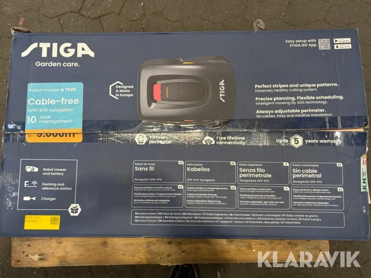 Billede 4 - Robot Græsslåmaskine - Stiga Garden Care