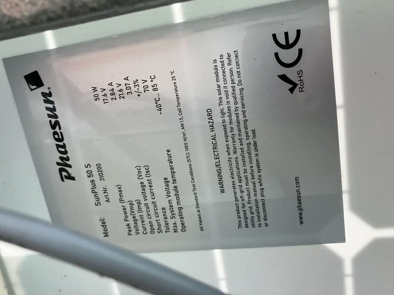 Billede 4 - Solcelle vandpumpe