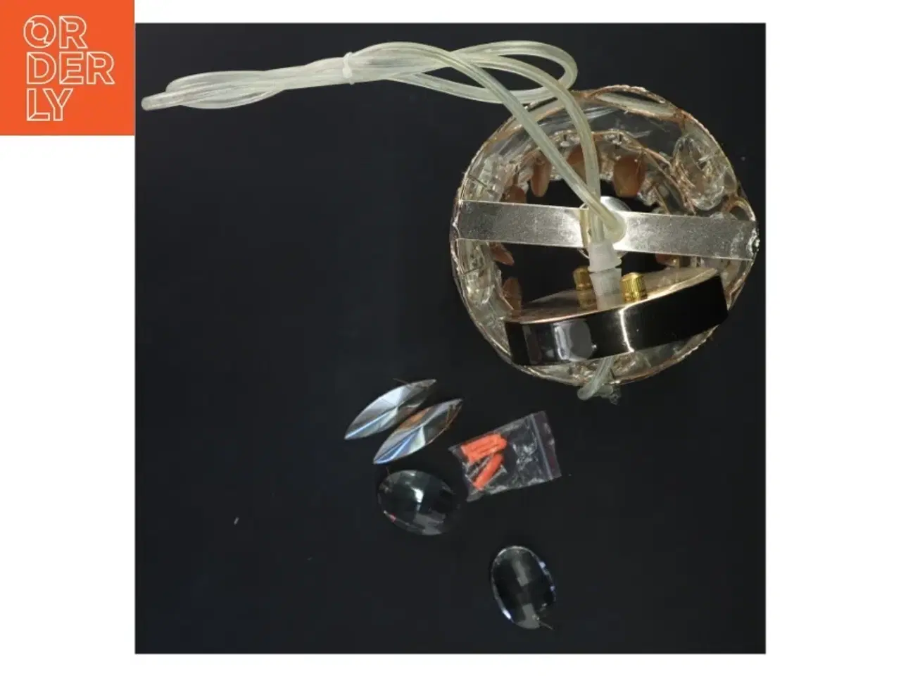 Billede 2 - Krystal lysekronedel (str. 20x15 cm)