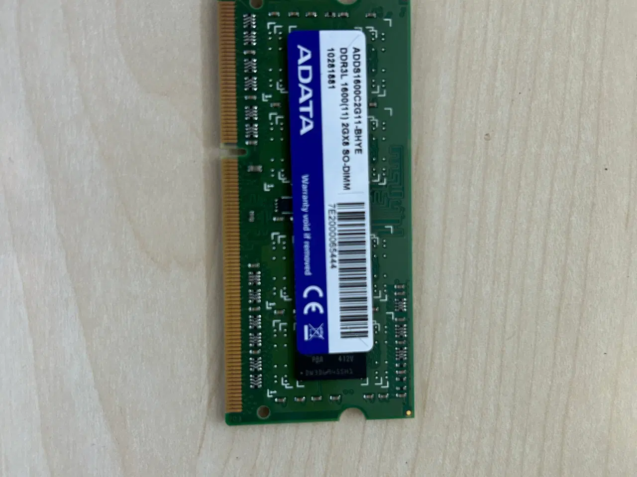 Billede 1 - RAM 2GB til bærbar DDR3