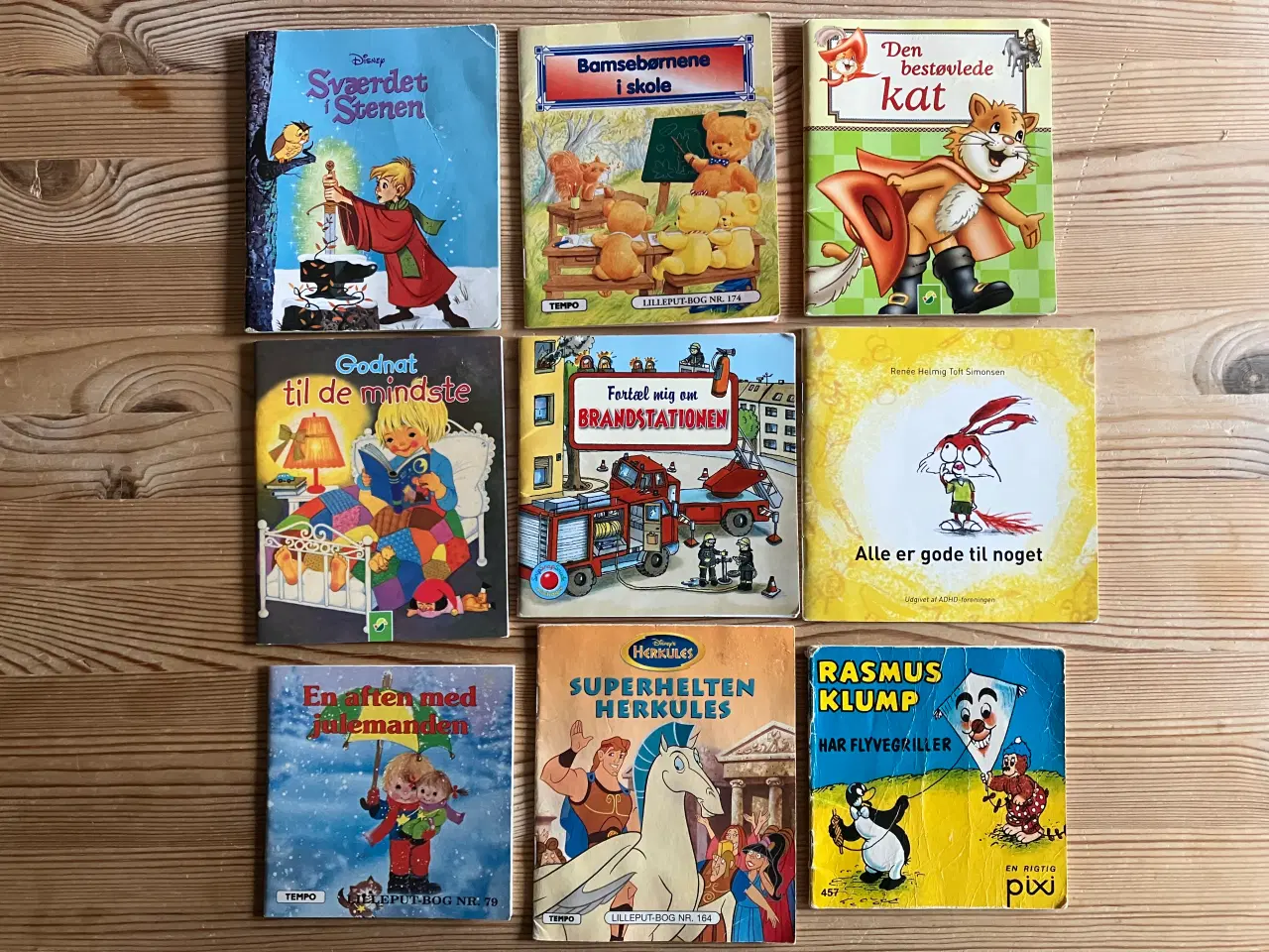 Billede 4 - 6 x 9 børnebøger, Lilleput, Disney m.fl.