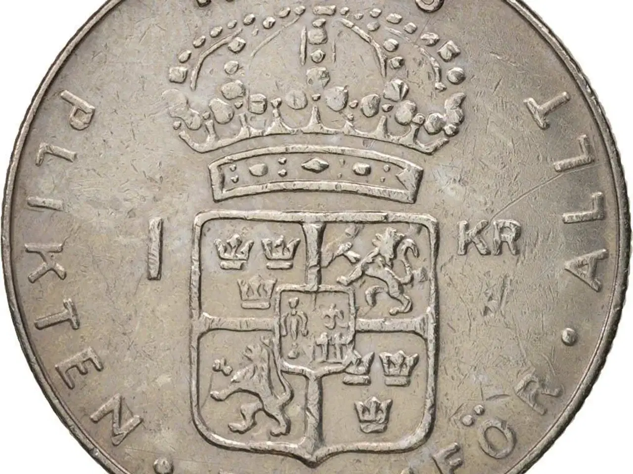 Billede 4 - Svenske 1 krona mønter fra 1952-1973