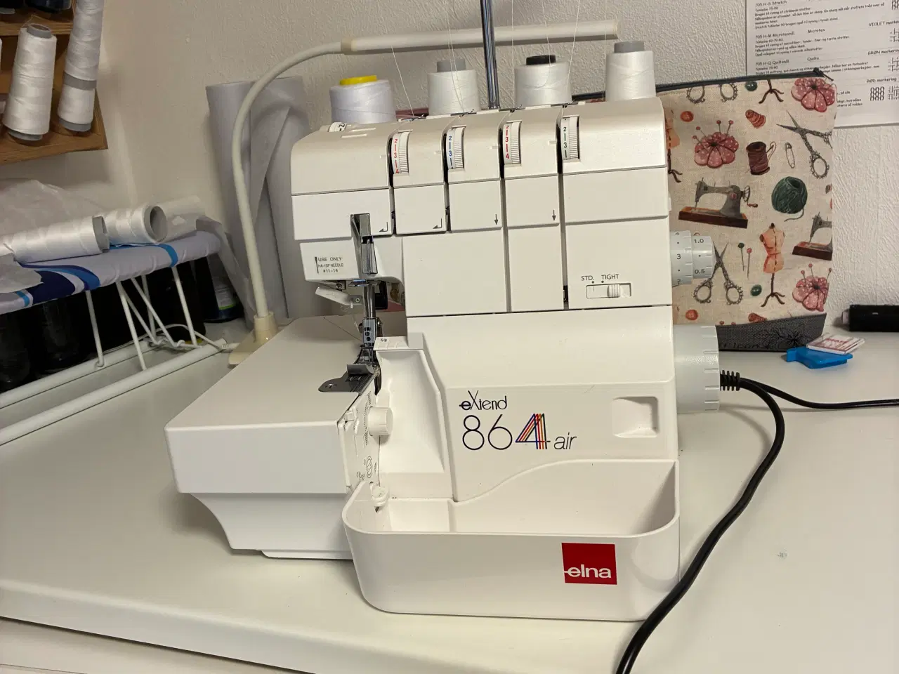 Billede 1 - Elna air overlocker