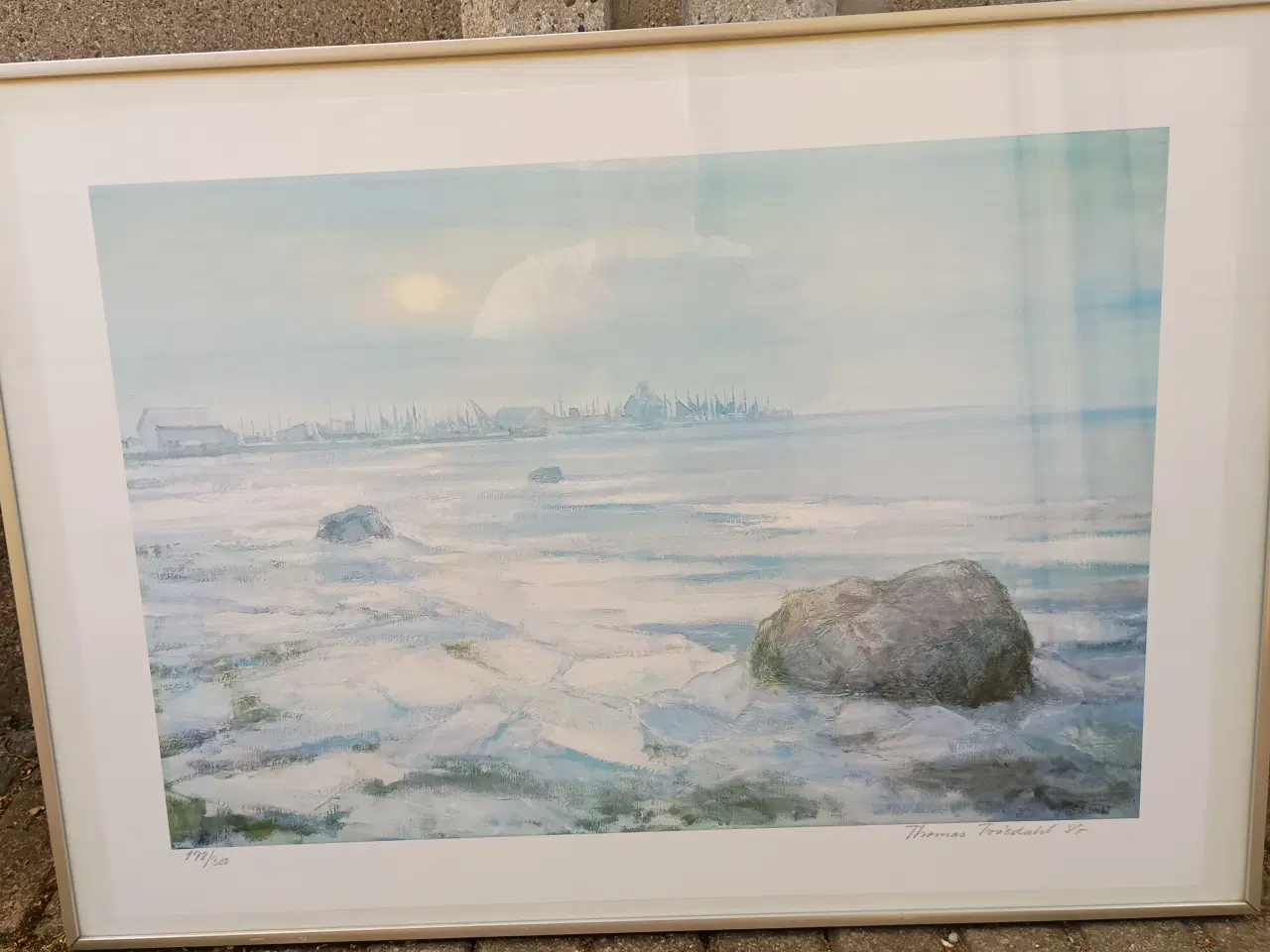 Billede 1 - Litografi af Thomas Tråsdahl. 