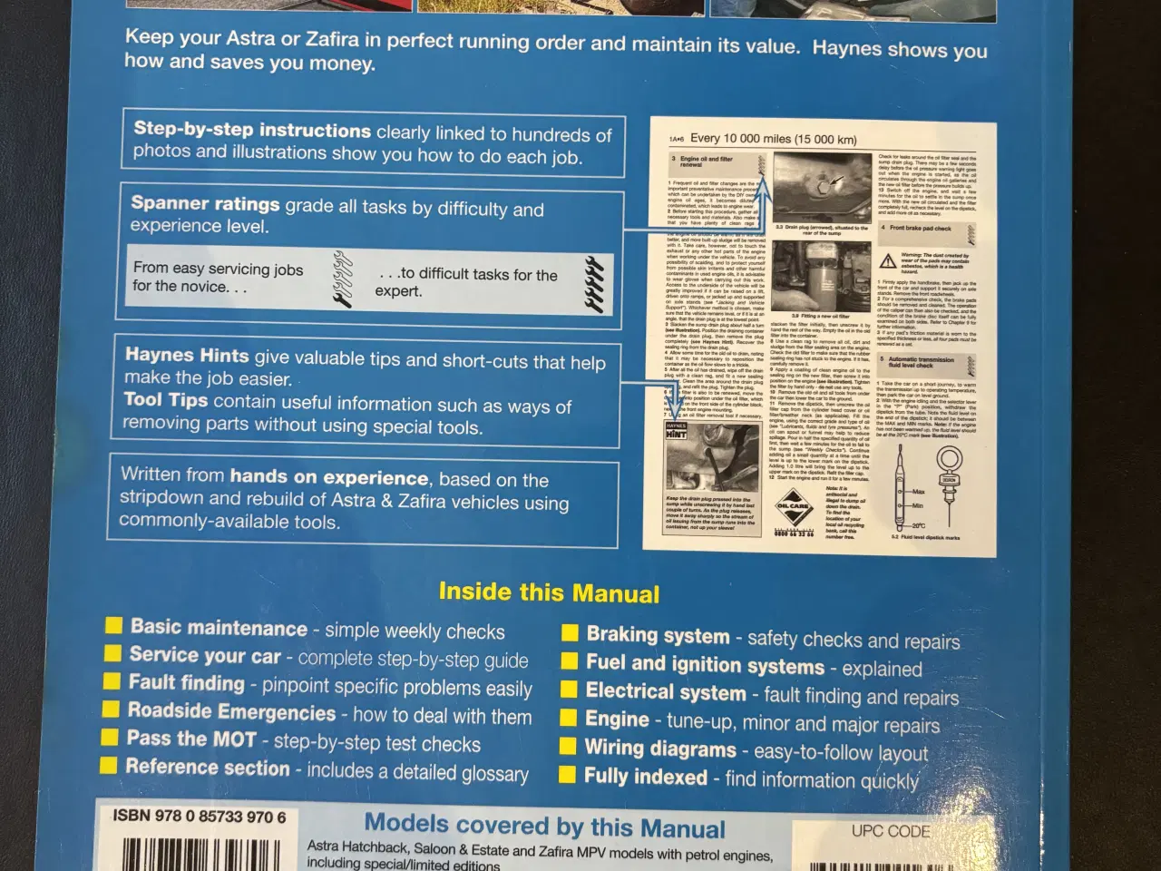 Billede 3 - Haynes reparations håndbog Opel 