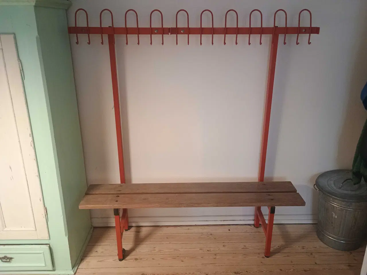 Billede 1 - Flot retro bænk/stativ fra gymnastiksal