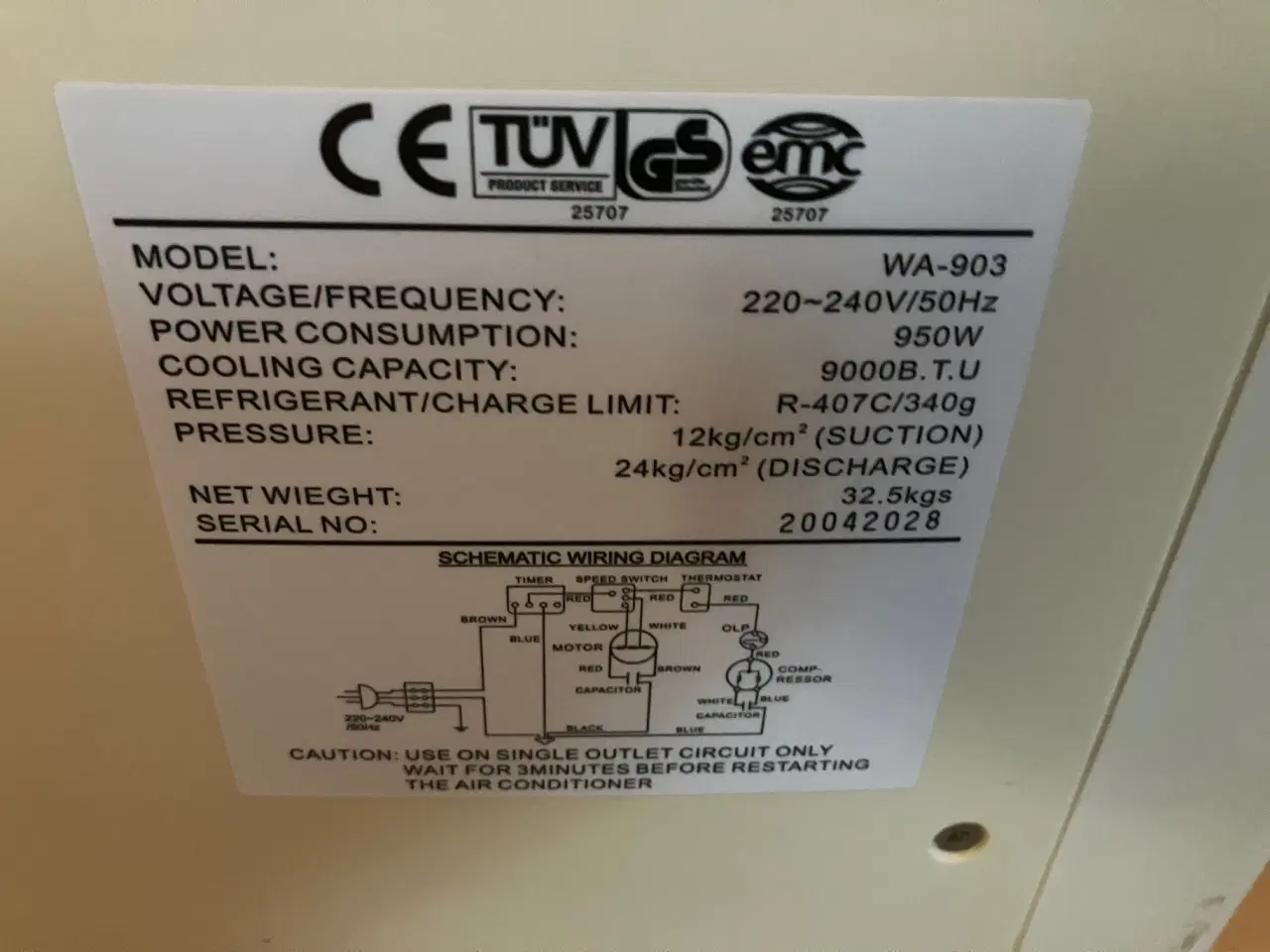 Billede 1 - Aircondition -  mobil airconditionenhed