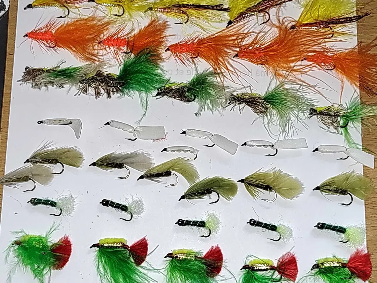 Billede 1 - 65 håndbundet put & take fluer.