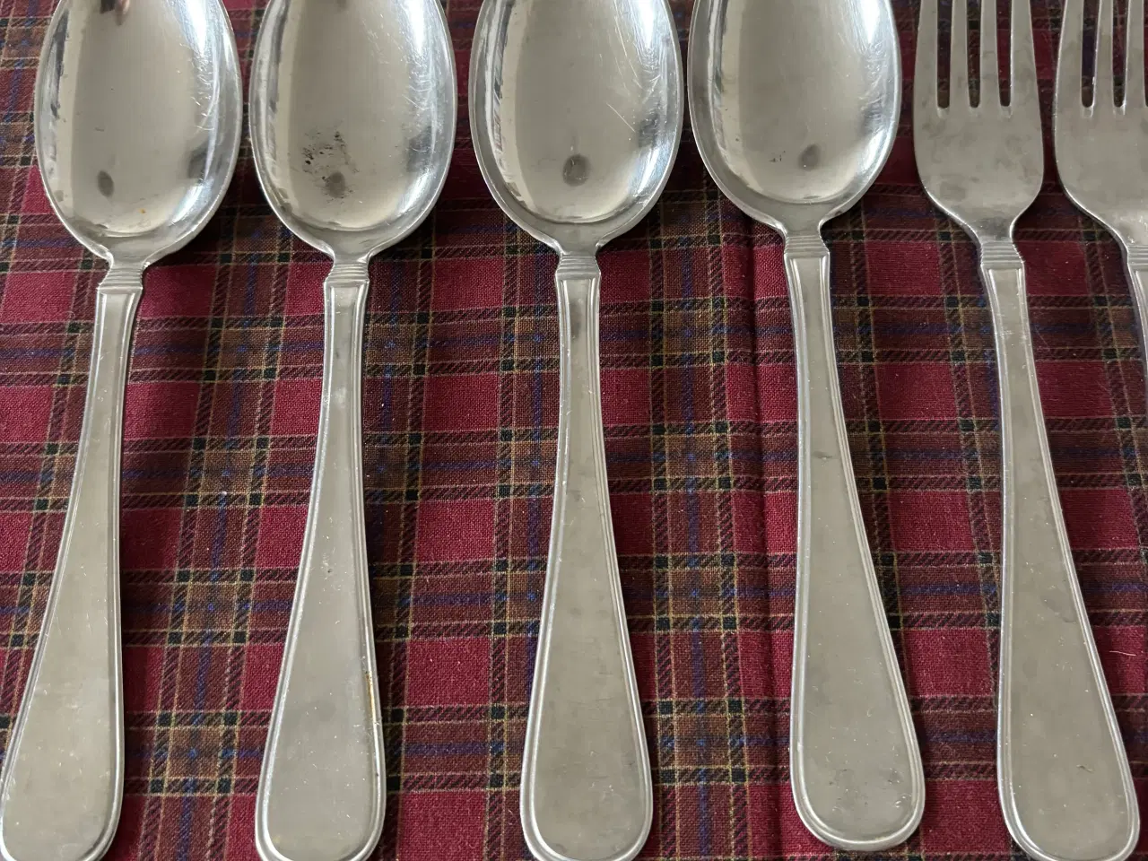 Billede 2 - Bestik Pil 4 gafler 4 skeer 1 kartf. Ske