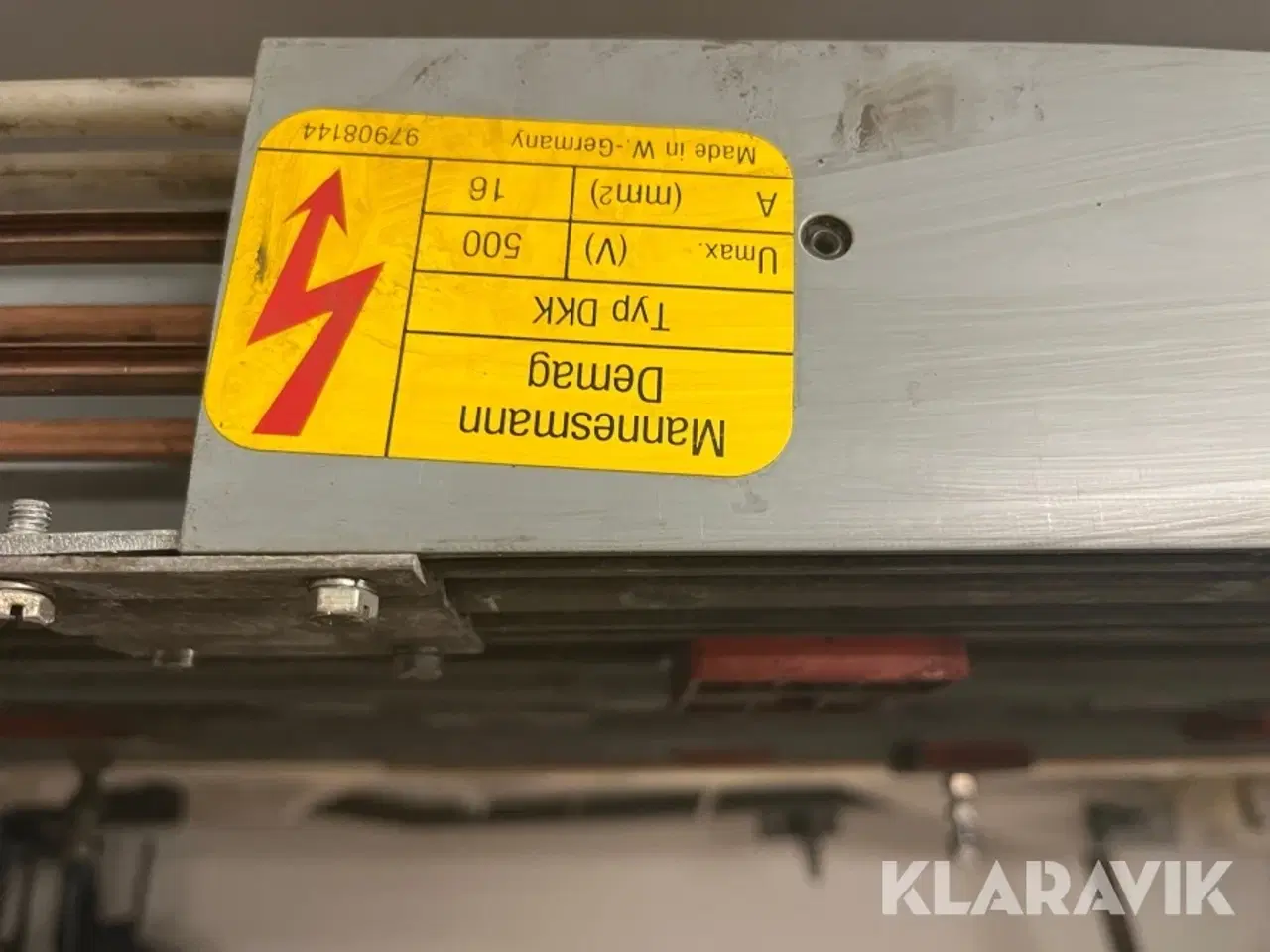 Billede 12 - Komplet Kran - løbekat DEMAG PK 10N-F 35 meter kran bjælker