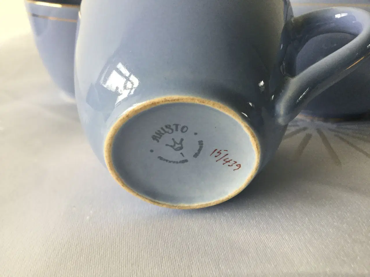 Billede 3 - Blå kaffekopper