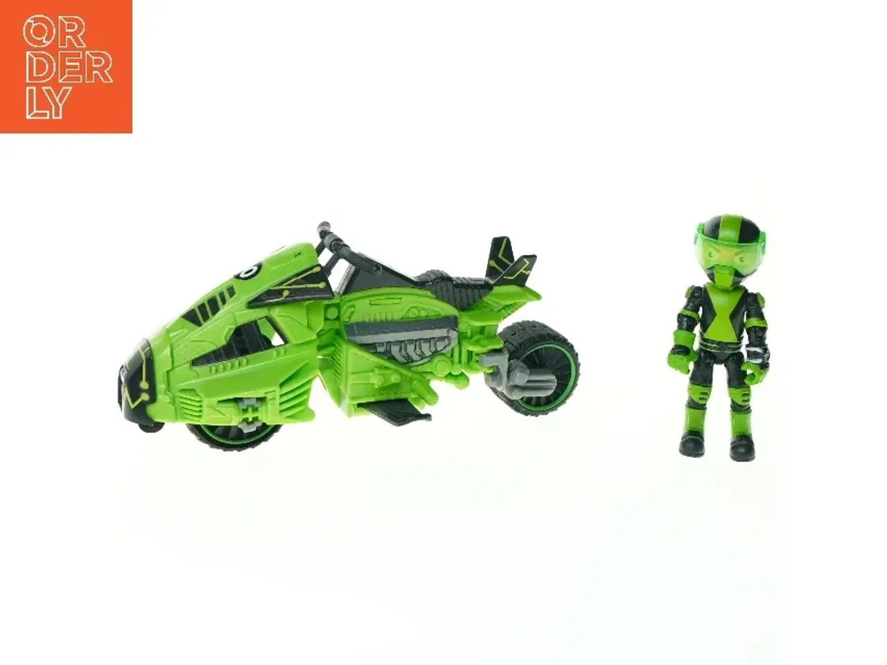 Billede 6 - Figur med køretøj (str. 20 x 10 cm)