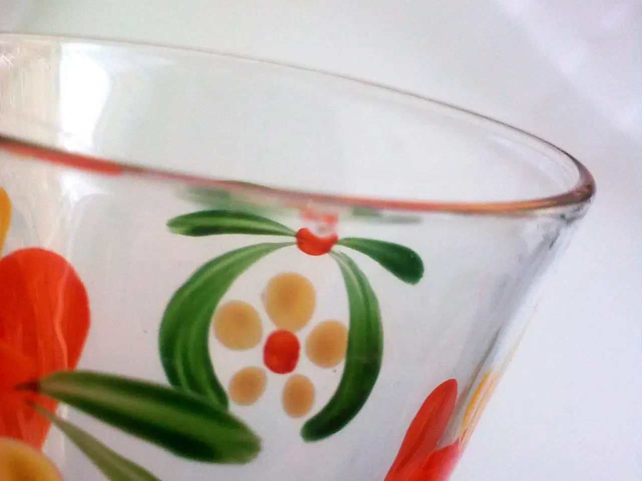 Billede 5 - Emaljemalet Holmegaard  T2 høje snapseglas