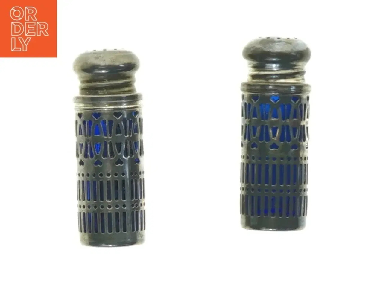 Billede 2 - Par af salt- og peberbøsser (str. 7 x 2,5 cm)