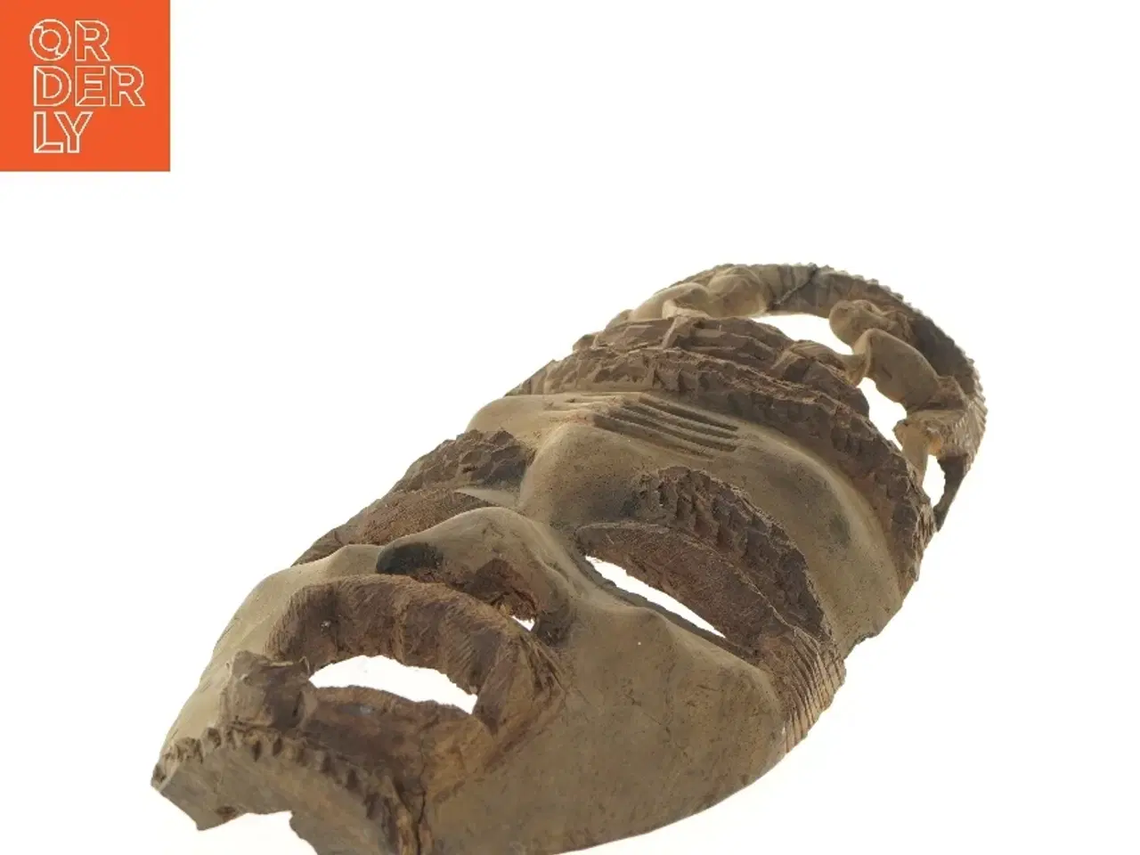 Billede 2 - Håndlavet træmaske (str. 55 cm)