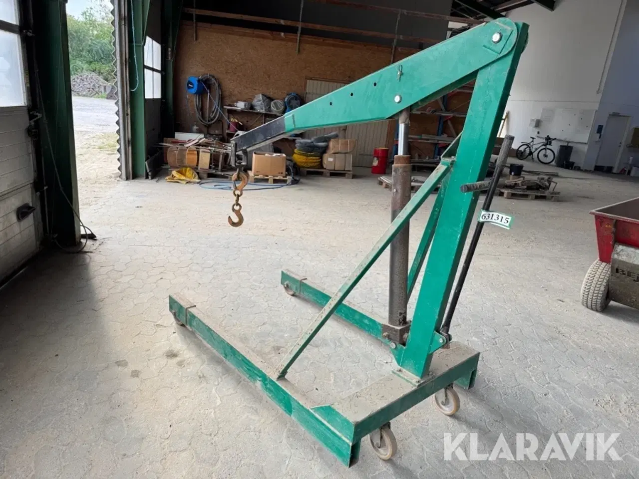 Billede 4 - Værksteds-/motorkran Compac Hydraulik A/S CC 15 P