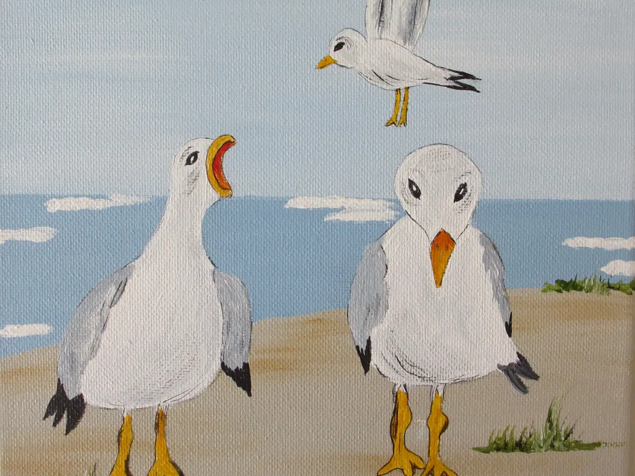 Billede 1 - ACRYL-MALERI nr. 473