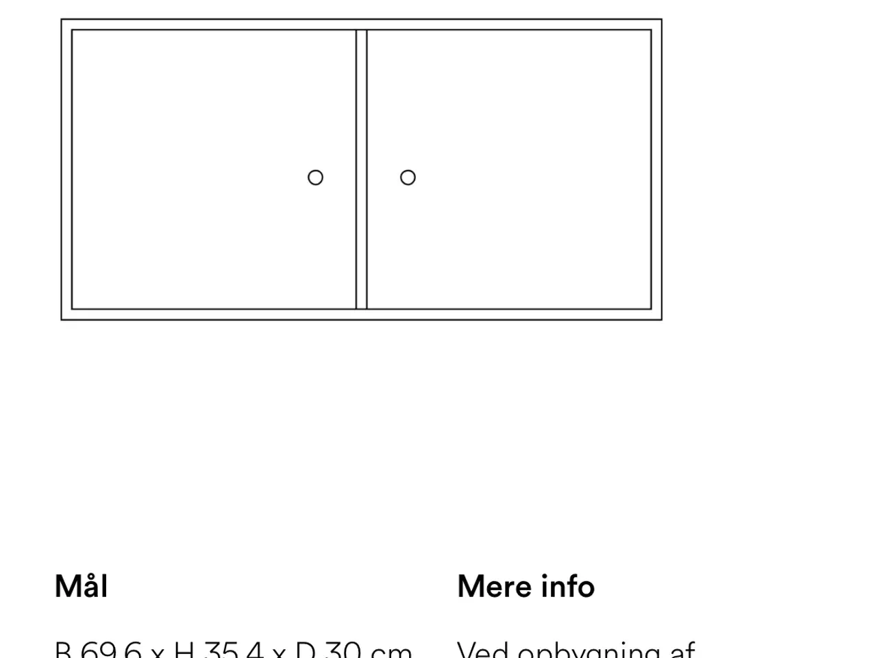 Billede 3 - Montana væghængt skab