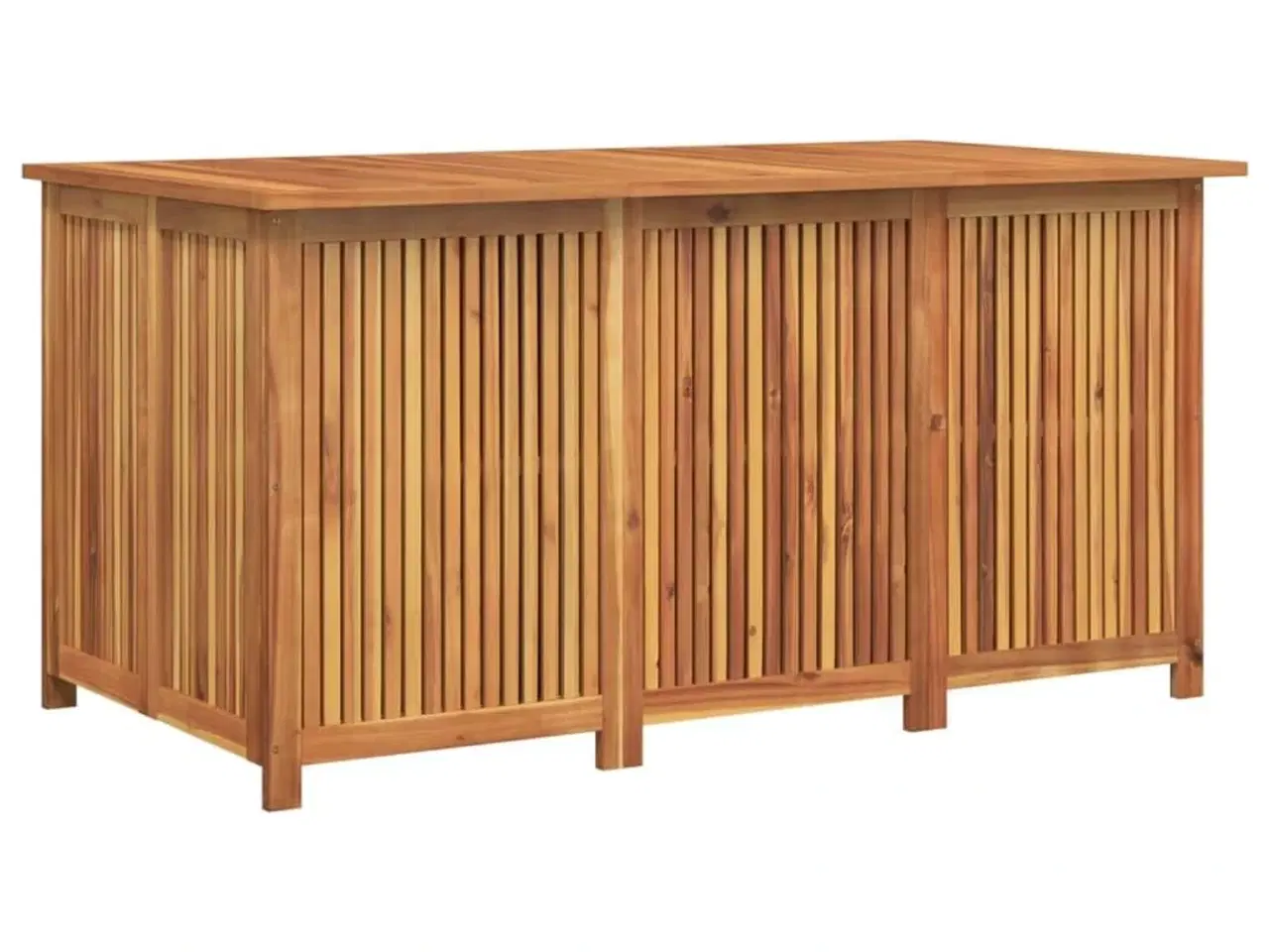 Billede 4 - Opbevaringsboks til haven 150x80x75 cm massivt akacietræ