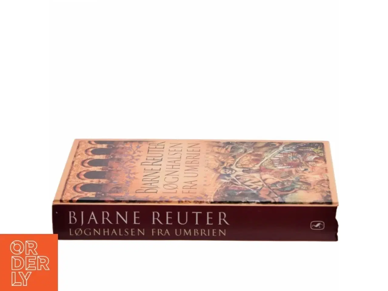 Billede 2 - Løgnhalsen fra Umbrien : roman af Bjarne Reuter (Bog)