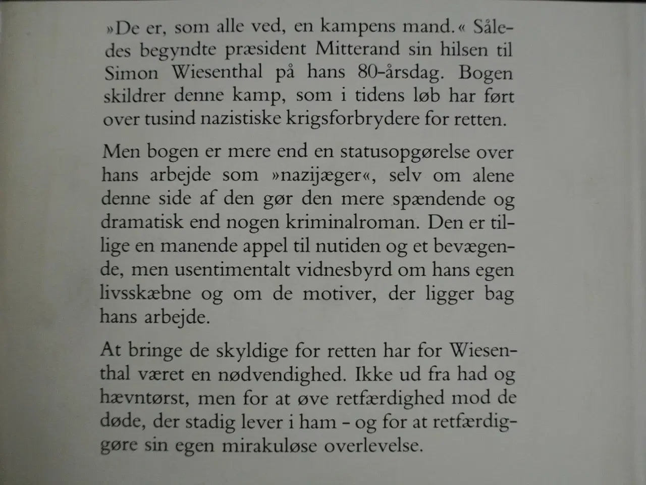 Billede 2 - retfærdighed - ikke hævn. erindringer, af simon wi