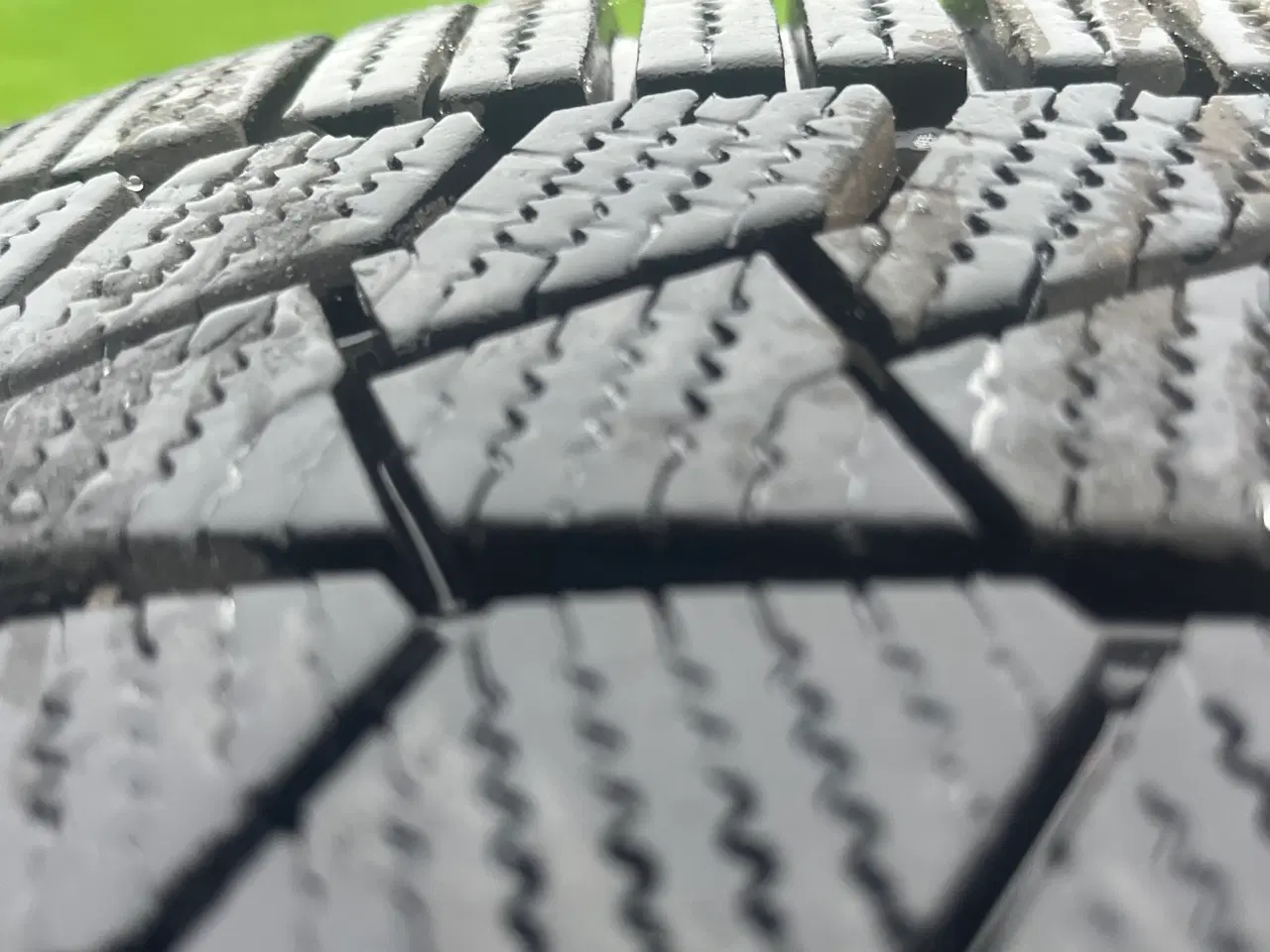 Billede 3 - 4 stk. Alufælge med fine Continental Vinterdæk