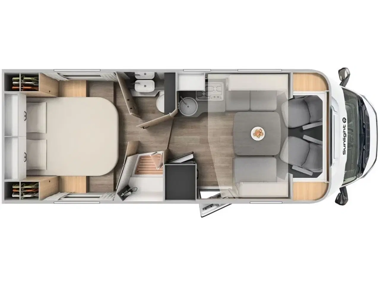 Billede 2 - 2025 - SunLight T 69 LC Adventure   Sunlights populære model i Adventure, med face-to-face, automatgear og meget udstyr