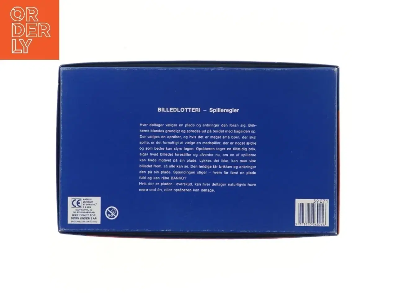 Billede 3 - Billedlotteri spil fra Danspil (str. 32,5x19,5 cm)