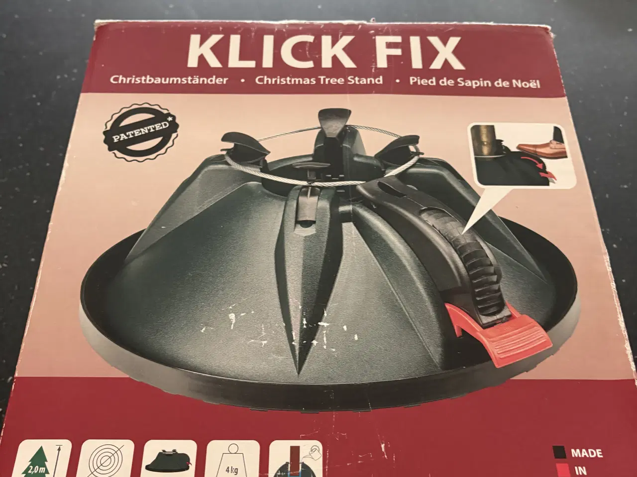 Billede 1 - Juletræsfod