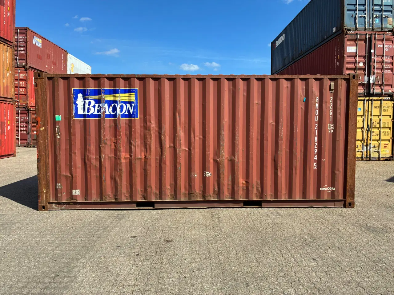 Billede 3 - 20 fods Container- ID: BMOU 218294-5
