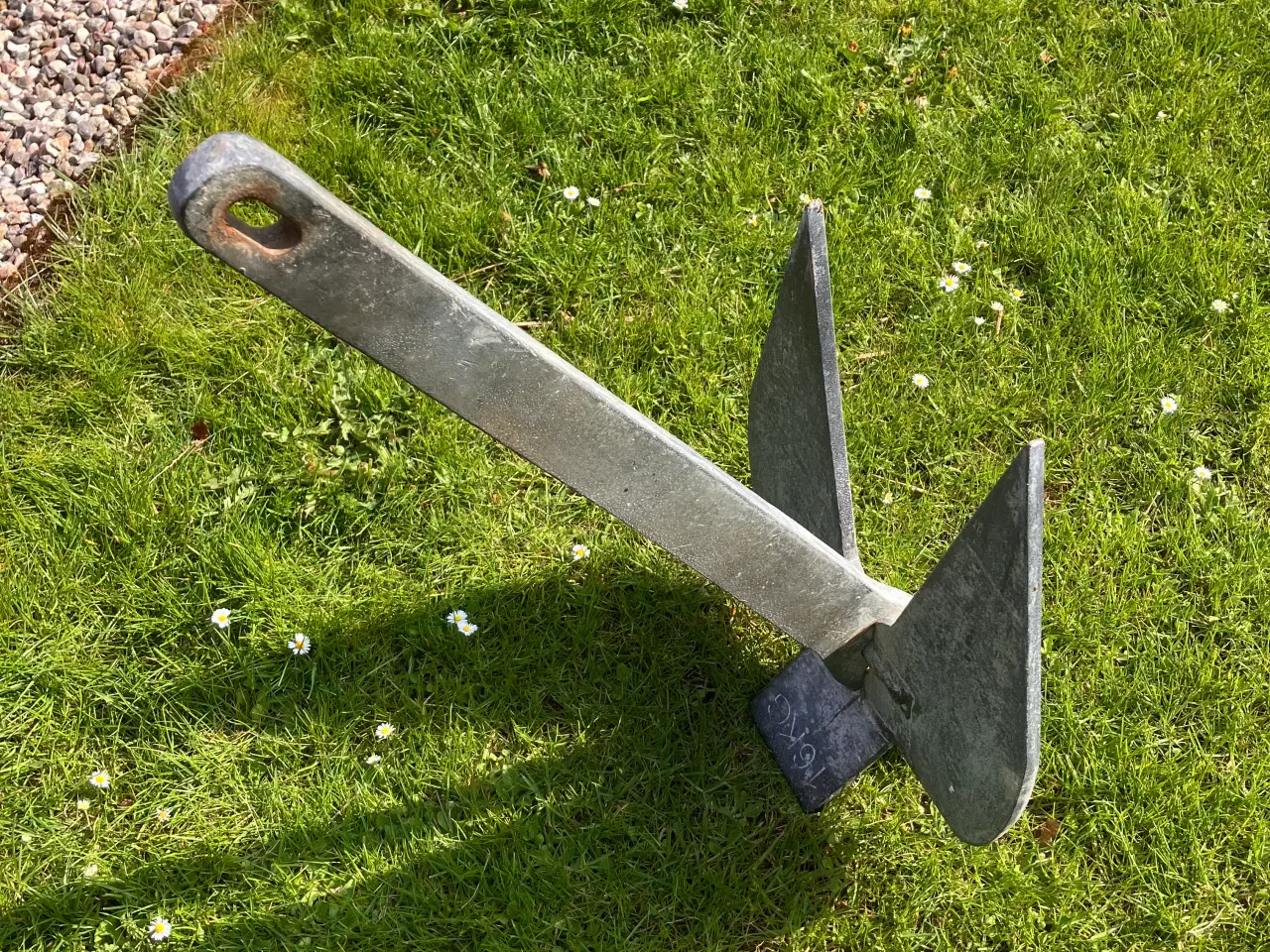 Billede 2 - 16 kg galvaniseret anker
