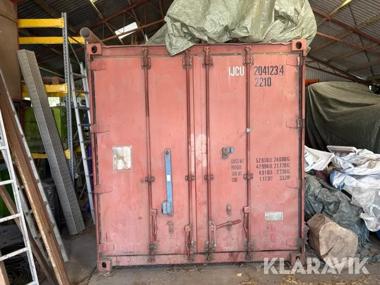 Billede 2 - Skibscontainer 20 fod isoleret