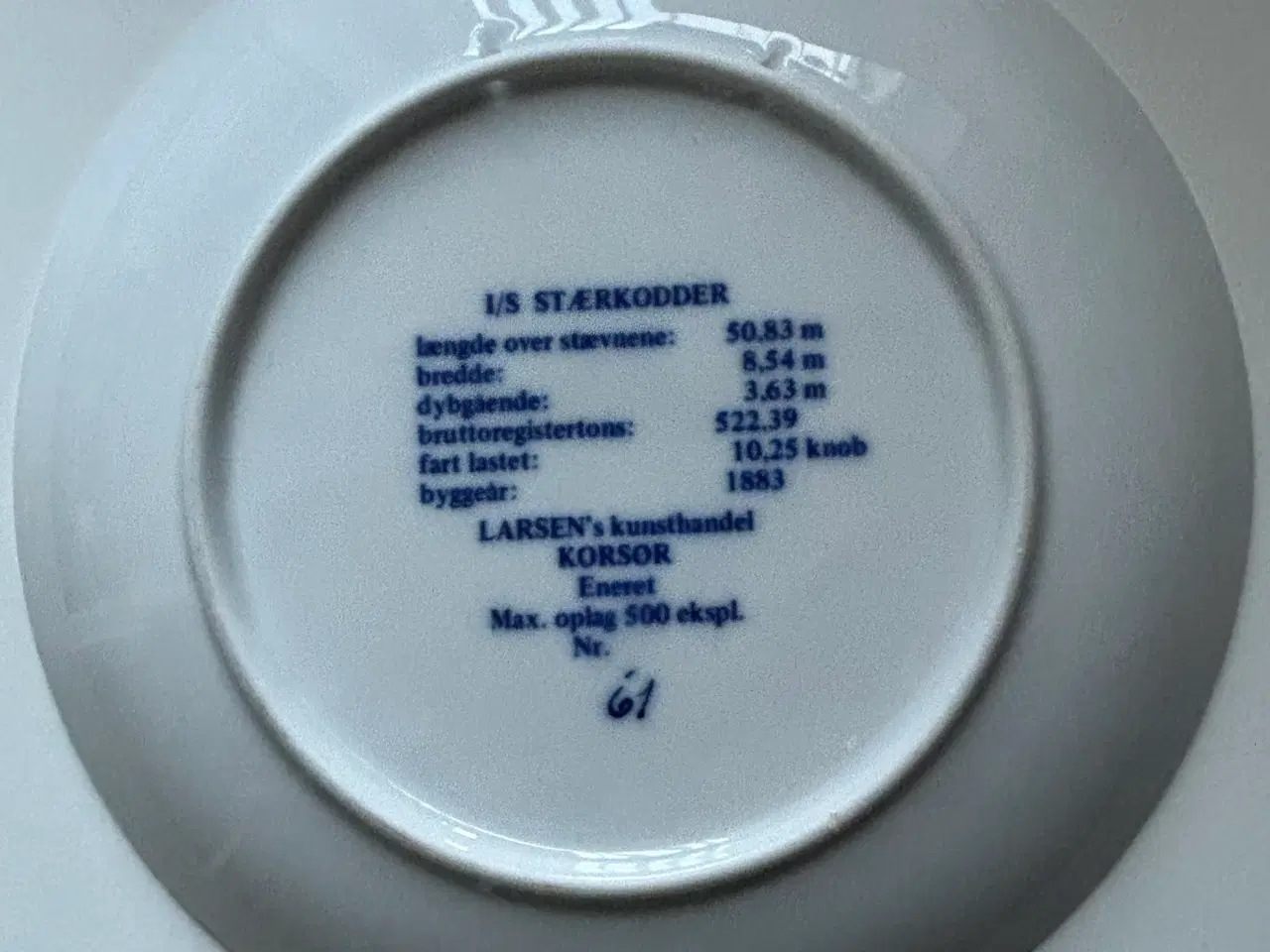 Billede 4 - Færge - I/S Stærkodder - 1883, Lise Porcelain  