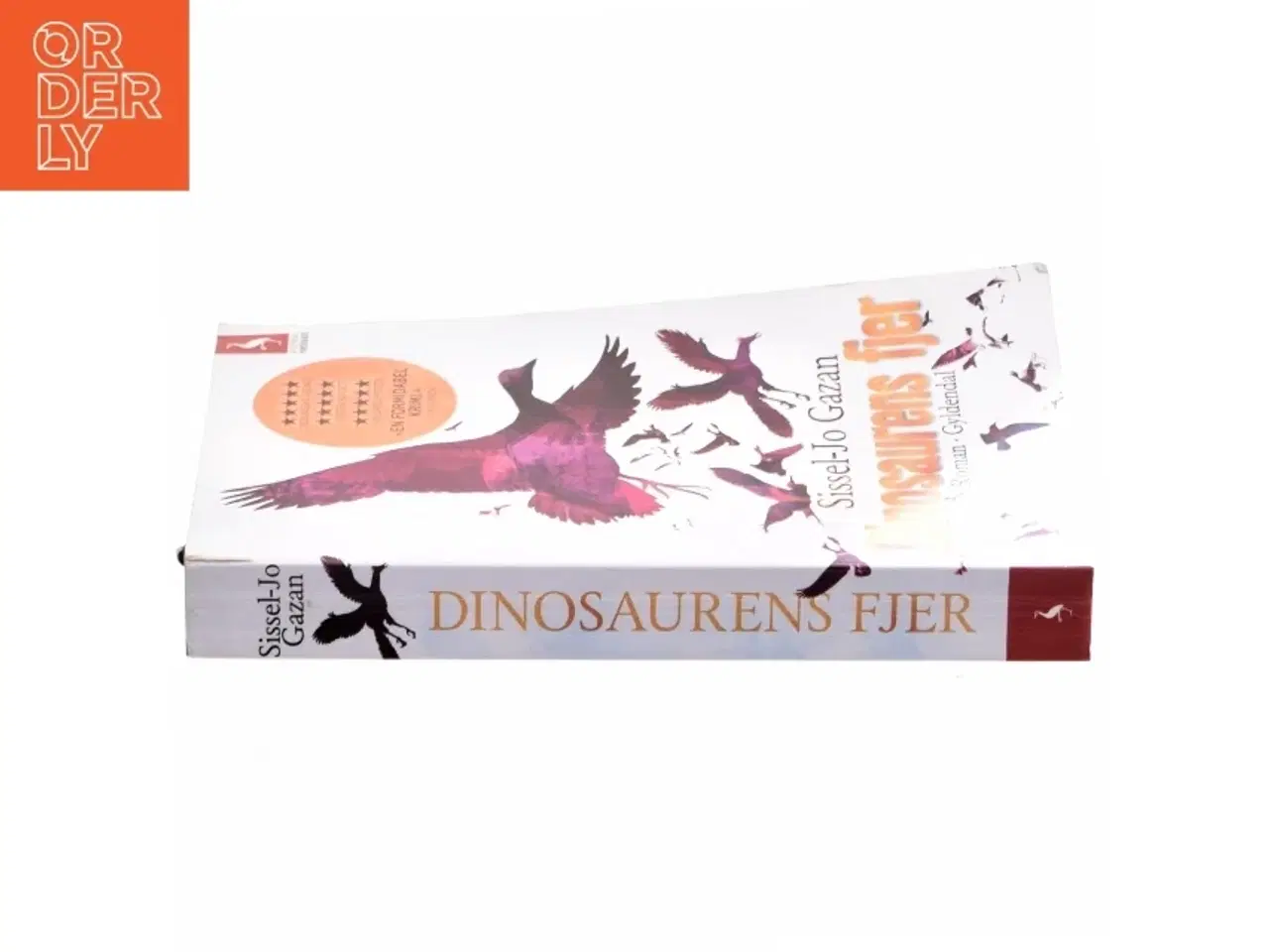 Billede 2 - Dinosaurens fjer : roman af Sissel-Jo Gazan (Bog)