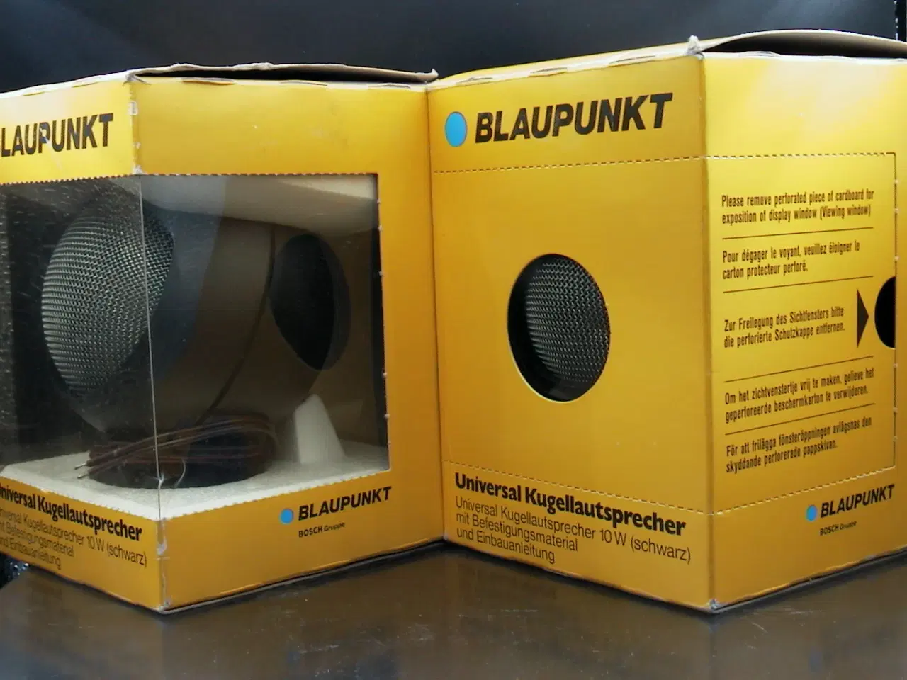 Billede 2 - Vintage:  Blaupunkt kuglehøjtalere  
