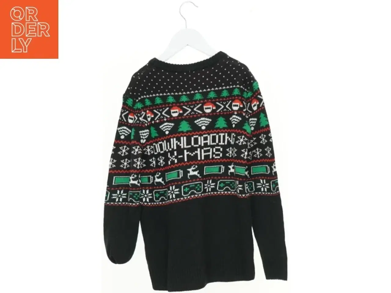 Billede 2 - Sweatshirt, jule motiv fra H&M (str. 152 cm)