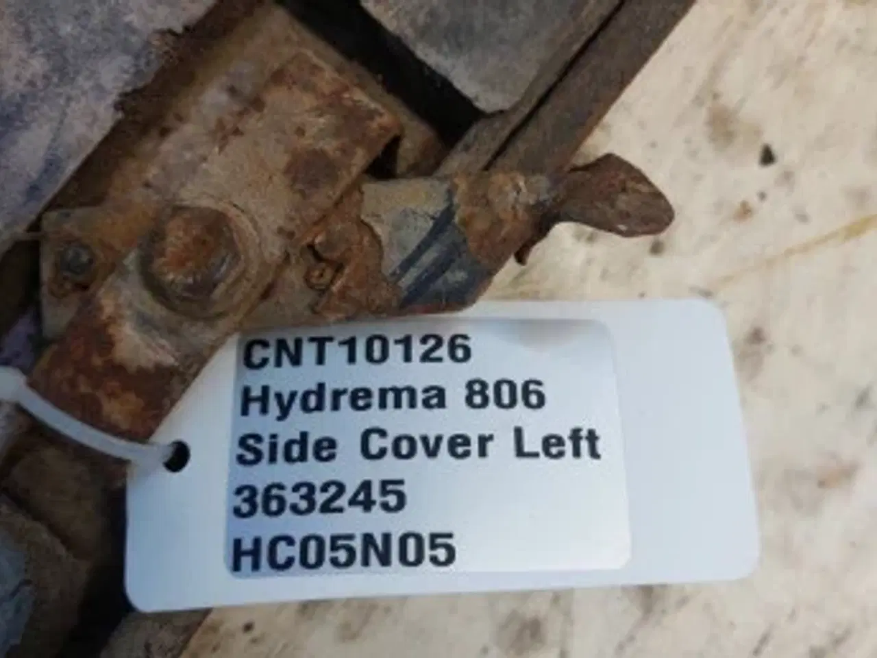 Billede 15 - Hydrema 806 sidedæksel venstre 363245