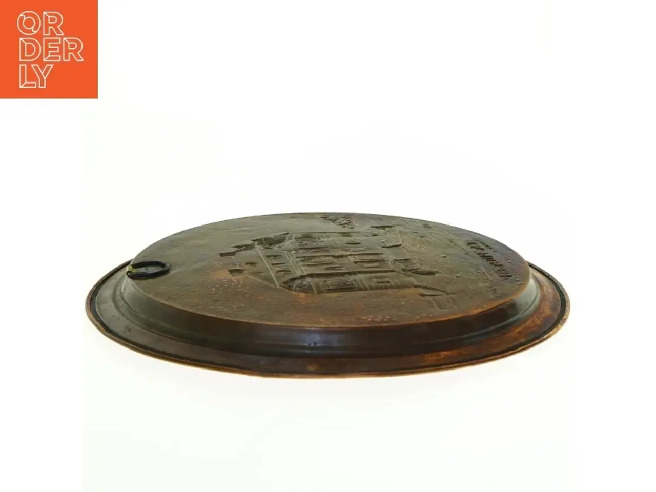 Billede 2 - Kobber fad motiv Eremitage slottet (str. Diameter 28 cm)