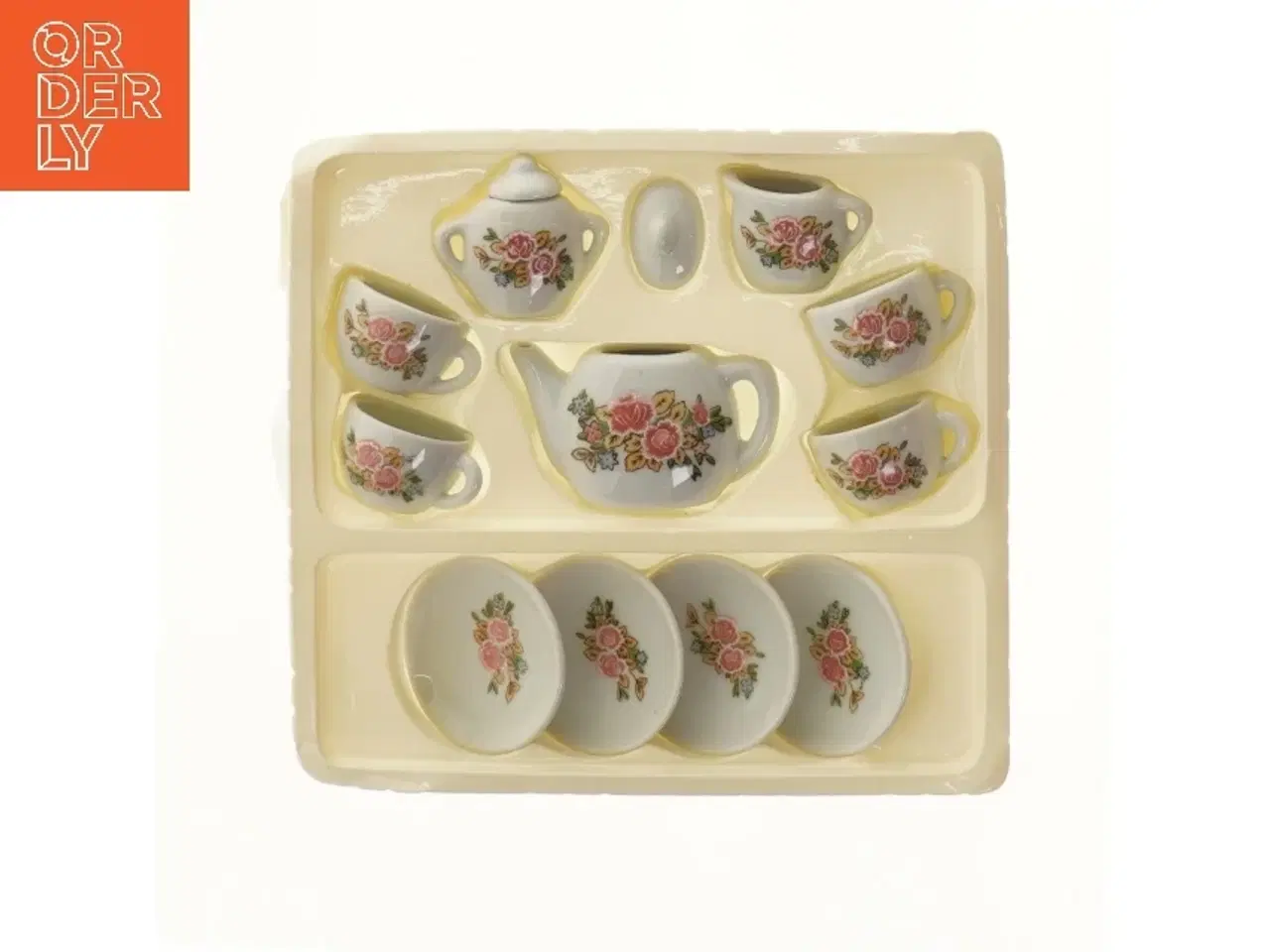 Billede 2 - Porcelæn te sæt til børn fra Little Miss Lucy (str. (kasse)4x20x19,5 cm)