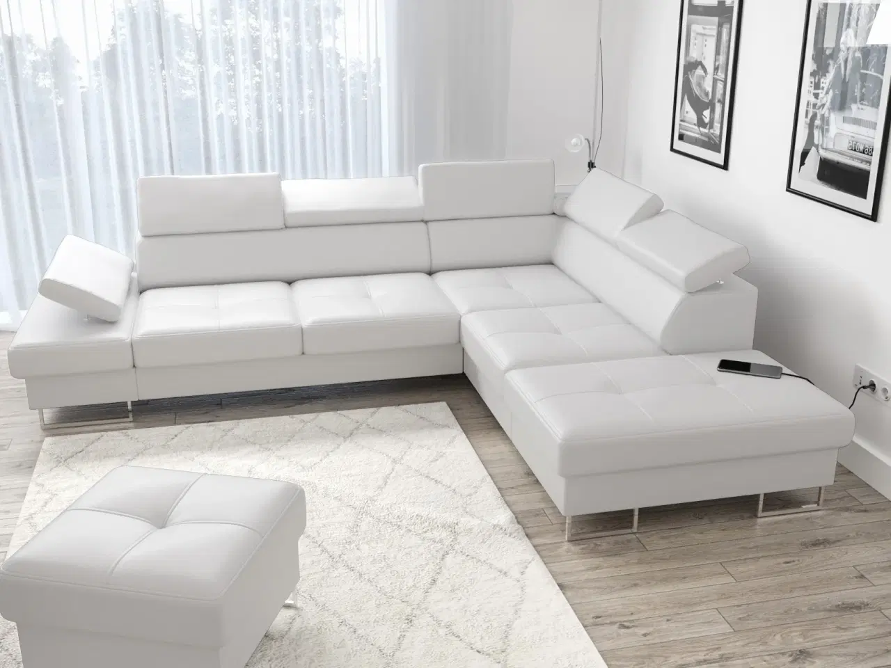Billede 17 - GALAKSE HJØRNESOFA  225X280